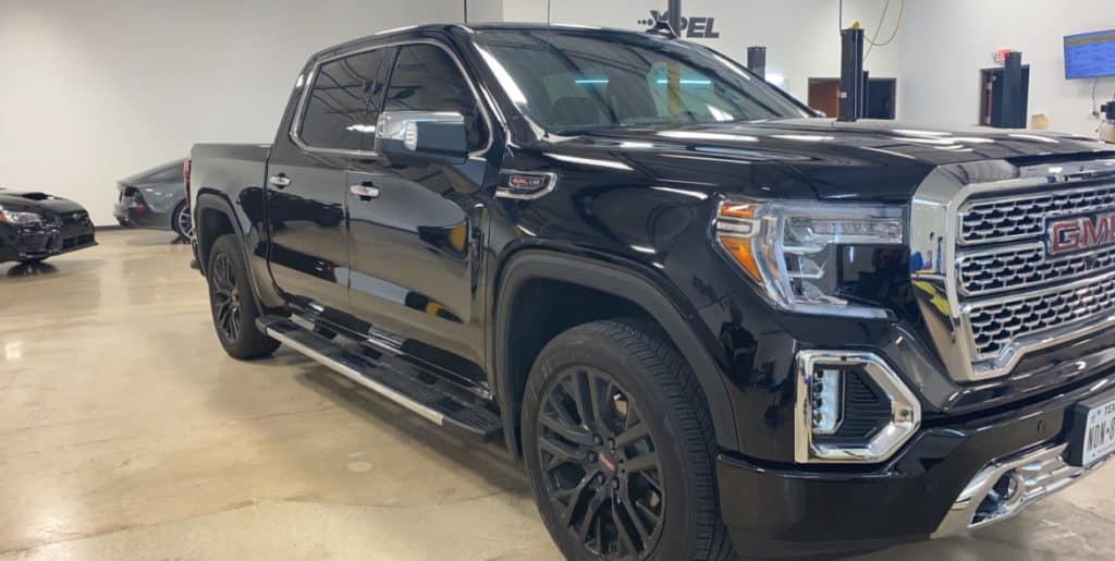 Xpel Austin Blog Gmc Sierra Gets Ppf Tint Ceramic Coating