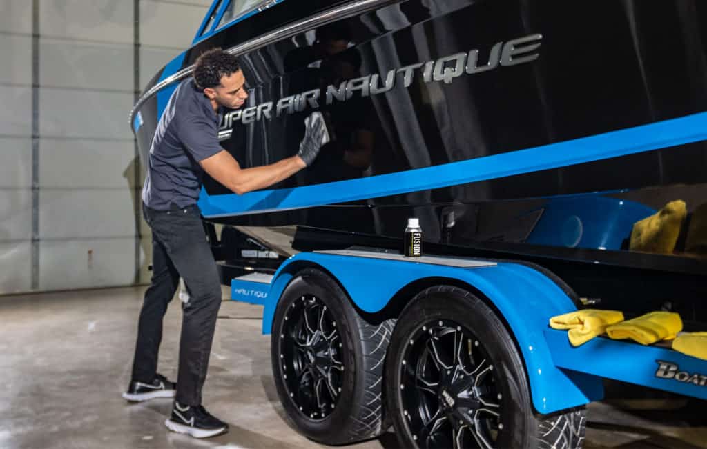 XPELFUSIONPLUSCeramicCoatingMarineInstall Austin's Premier