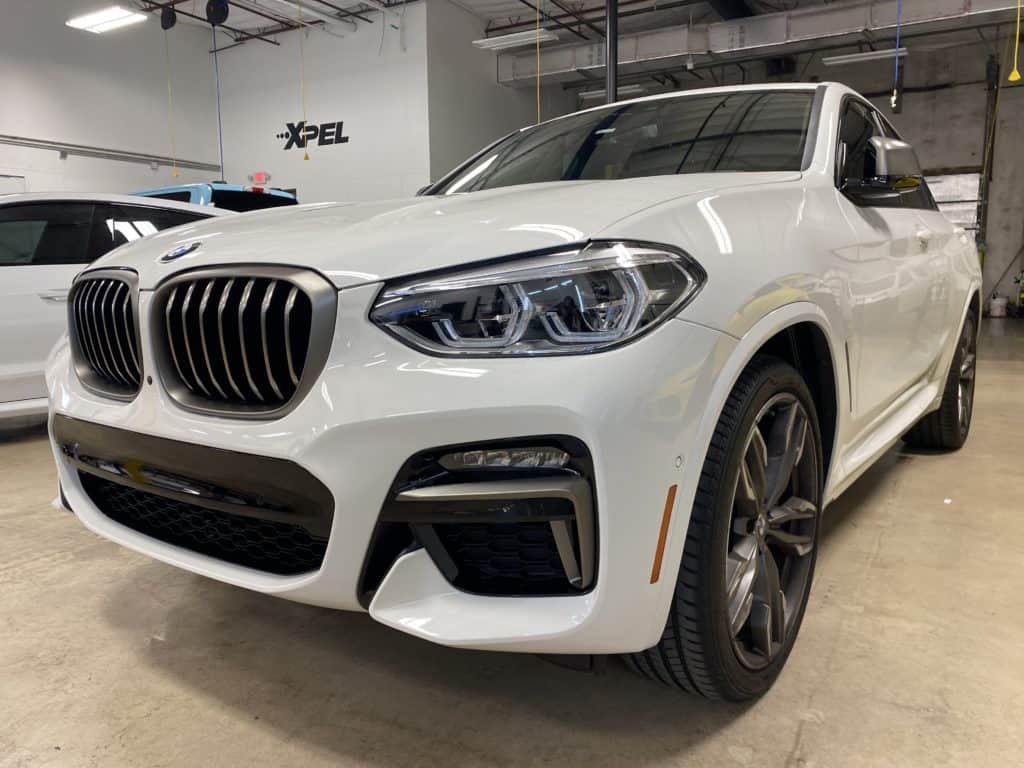 2021 BMW X4 XPEL paint protection film