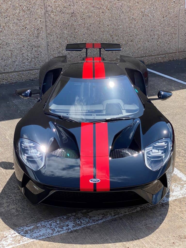 Ford GT xpel full wrap ultimate plus paint protection wrap