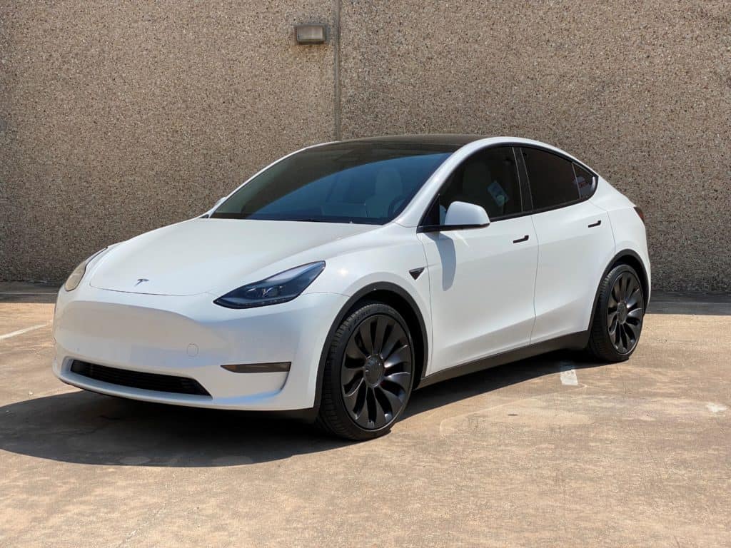 2021 Tesla Model Y PRIME XR Black window tint