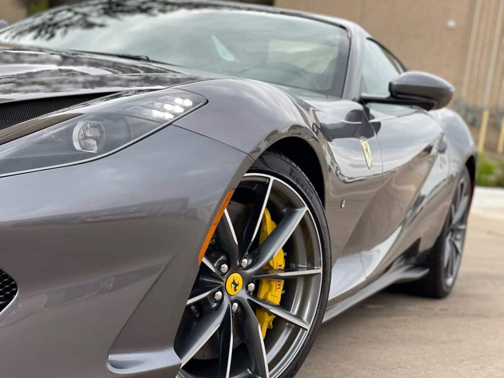 2021 Ferrari 812 GTS full front ultimate plus ppf paint protection film