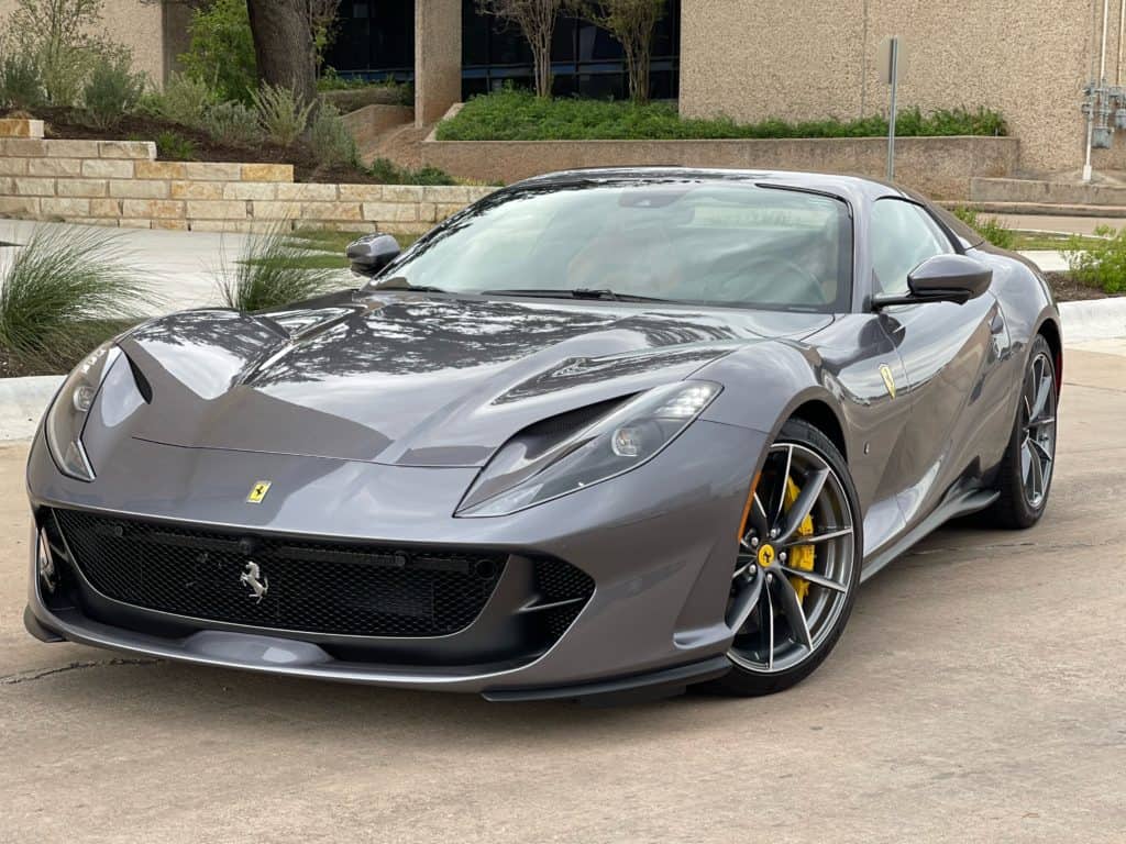 2021 Ferrari 812 GTS full front ultimate plus ppf paint protection film