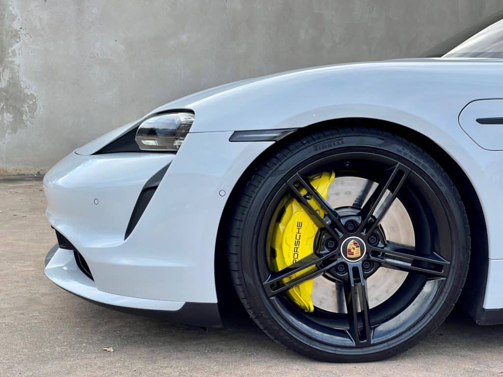 2020 porsche taycan turbo full front ultimate plus ppf prime xr plus window tint