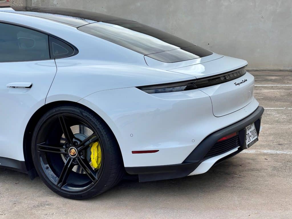 2020 porsche taycan turbo full front ultimate plus ppf prime xr plus window tint