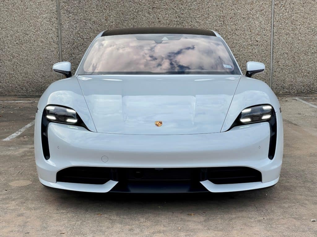 2020 porsche taycan full front ultimate plus ppf prime xr plus window tint