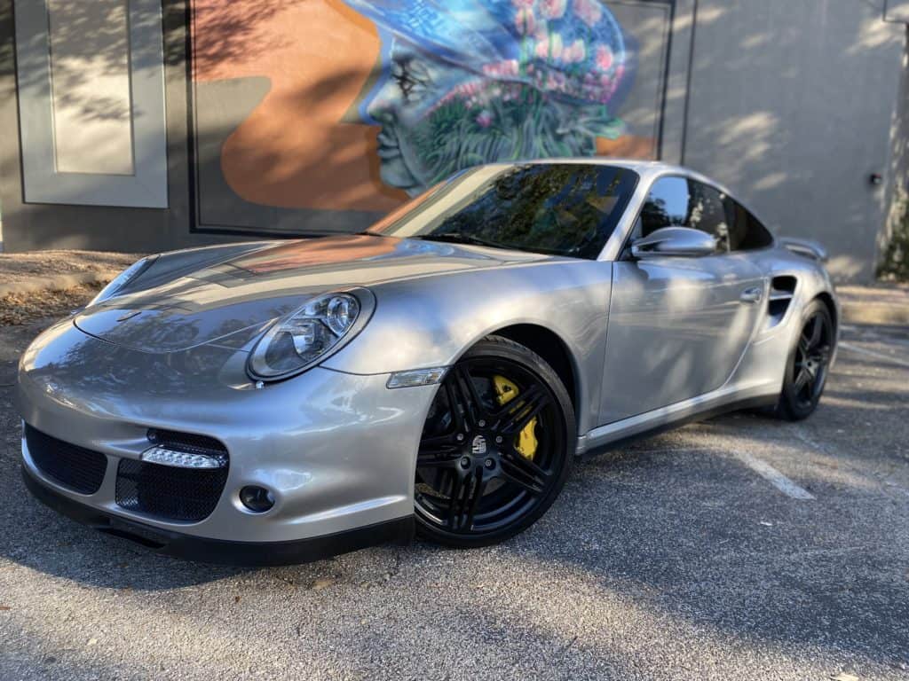 2007 porsche 911 turbo front bumper ultimate plus ppf paint protection film