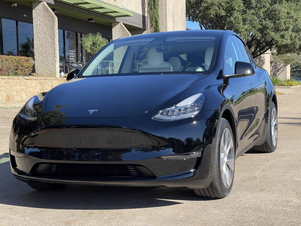 2021 Tesla Model Y full ultimate plus ppf and fusion plus ceramic coating
