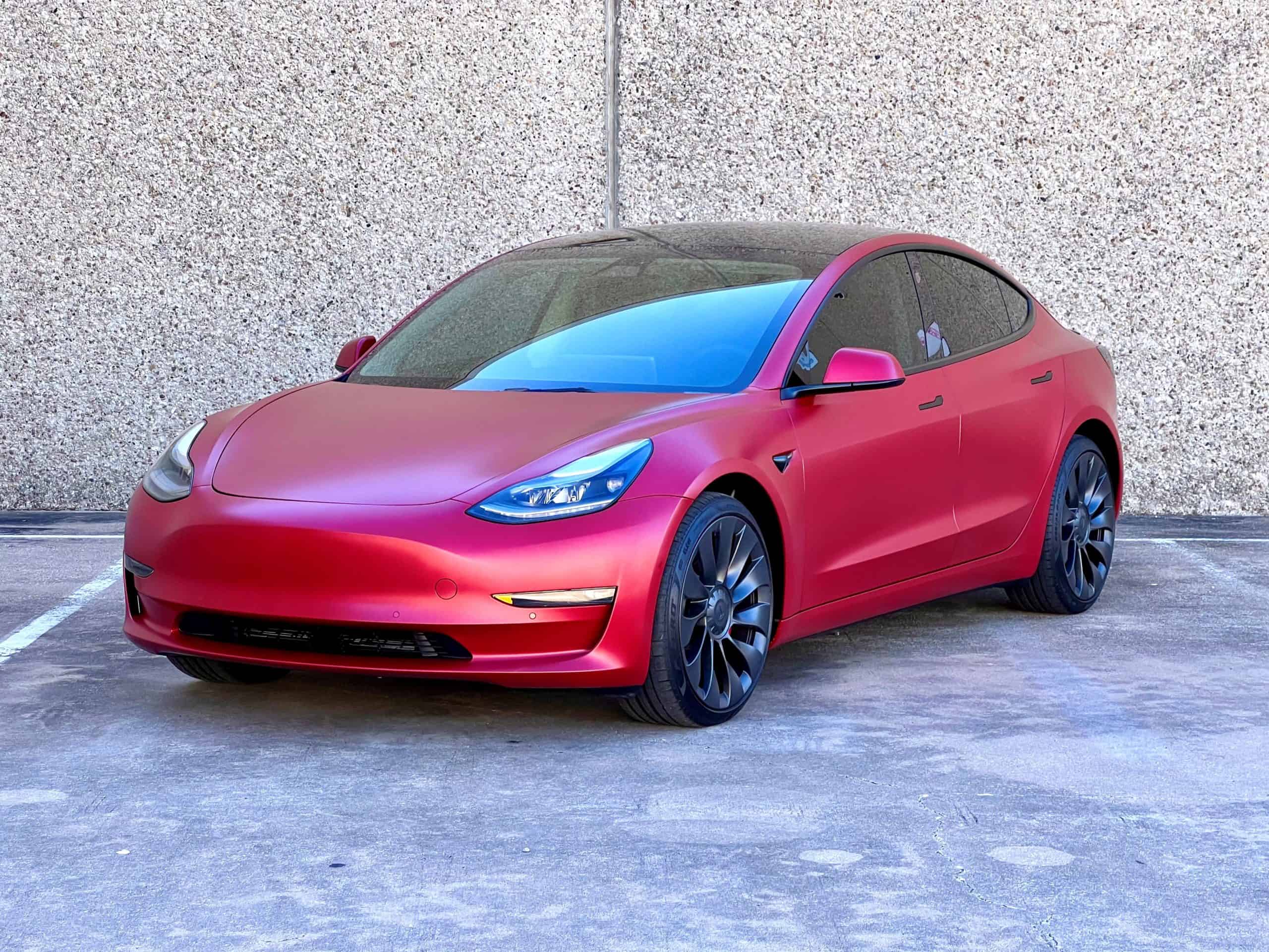 XPEL Stealth - Tesla Model 3 - All colors in matte paint