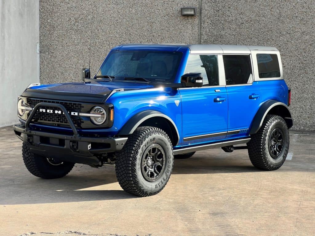 2021 Ford bronco full front ultimate plus ppf and prime xr black window tint