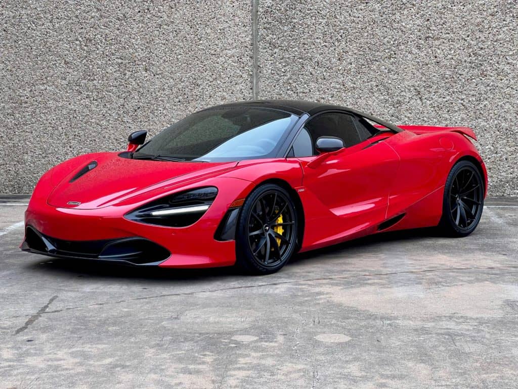 2022 McLaren 720S Spider full ultimate plus ppf fusion plus ceramic coating and prime xr plus black