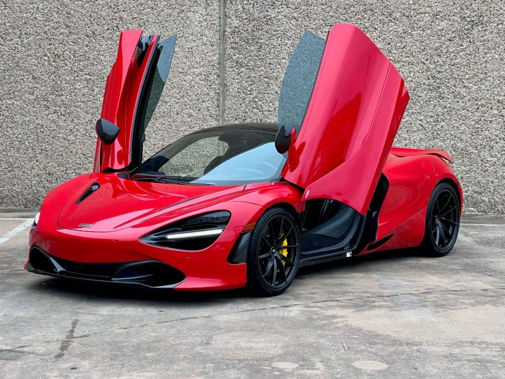 2022 McLaren 720S Spider full ultimate plus ppf fusion plus ceramic coating and prime xr plus black
