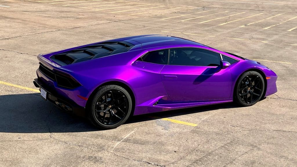 2018 Lamborghini Huracan fully wrapped in ultimate plus ppf
