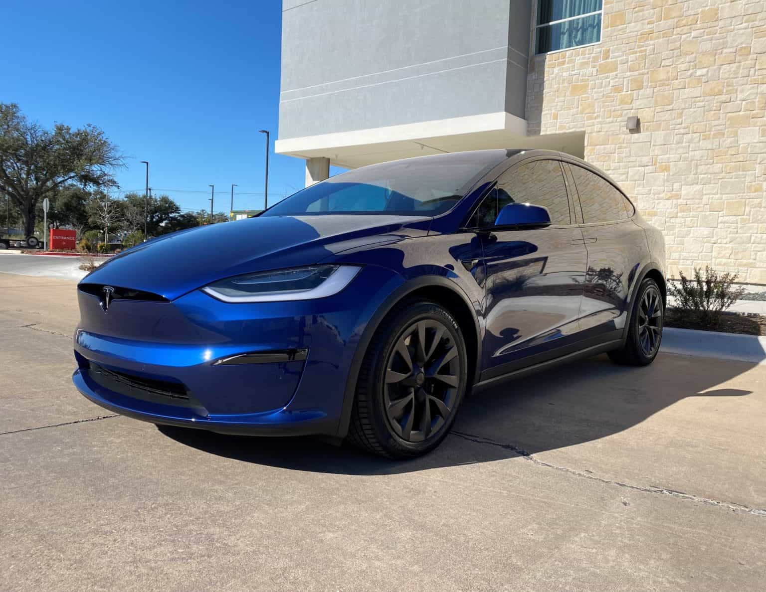 XPEL Austin Blog 2022 Tesla Model X Plaid Ceramic Window Tint