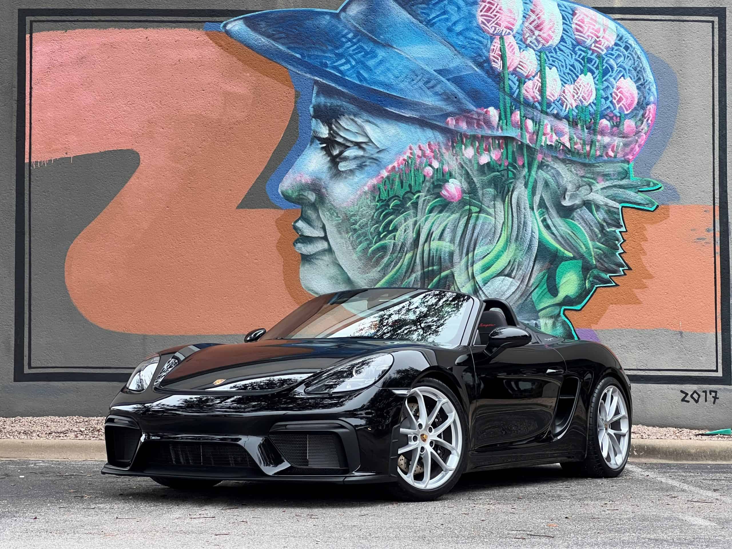 XPEL Austin | Blog | 2022 Porsche 718 Spyder PPF Self-Healing