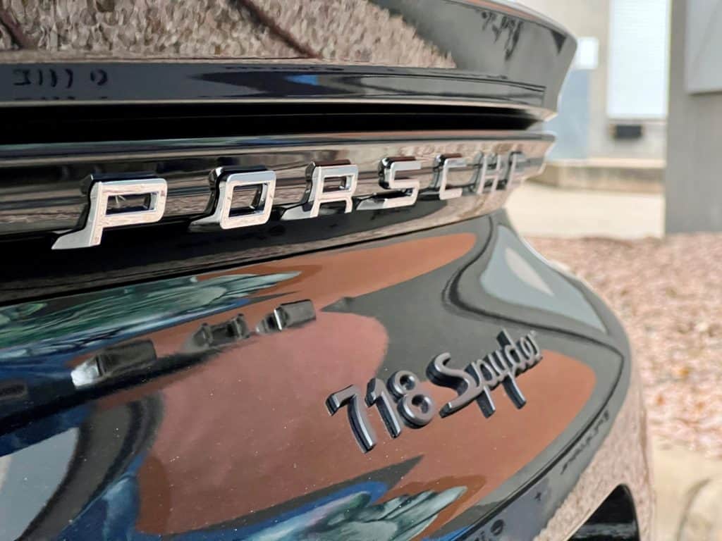 2022 Porsche 718 Spyder full front ultimate plus ppf clear bra