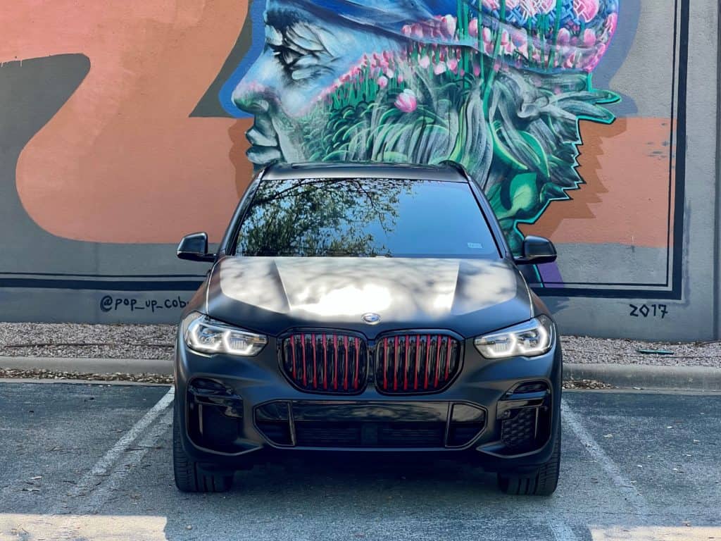 2022 BMW X5 Black Vermillion Edition full STEALTH, FUSION PLUS ceramic coating & PRIME XR PLUS window tint