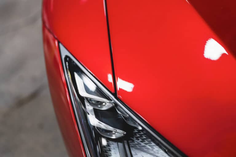 close up Lexus LC 500 xpel ultimate plus ppf